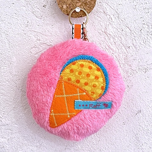 レインボー リトルウッズ 易き リボン 球体 レジン 手染めビーズ 