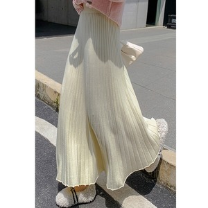 チュール リバーシブル ニット スカート 10298