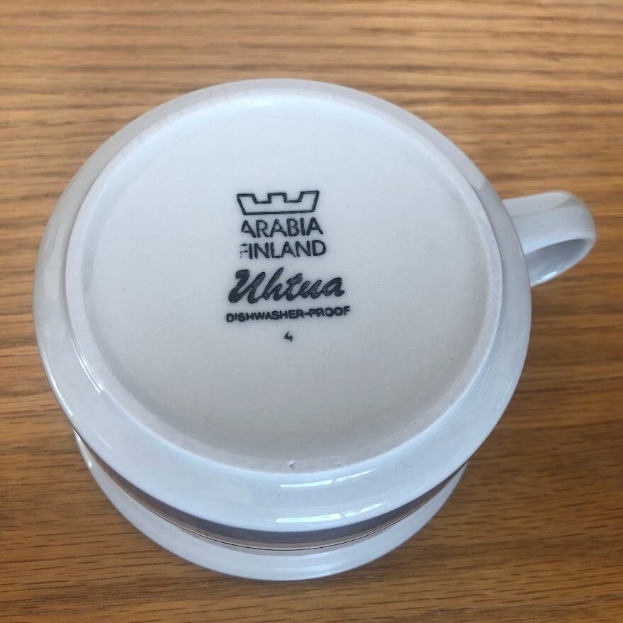 アラビア ウートゥア ARABIA Uhtua ティーカップ＆ソーサー | Hauska