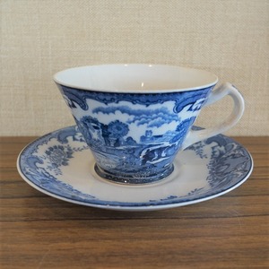 日本硬質陶器　古いカップ＆ソーサー