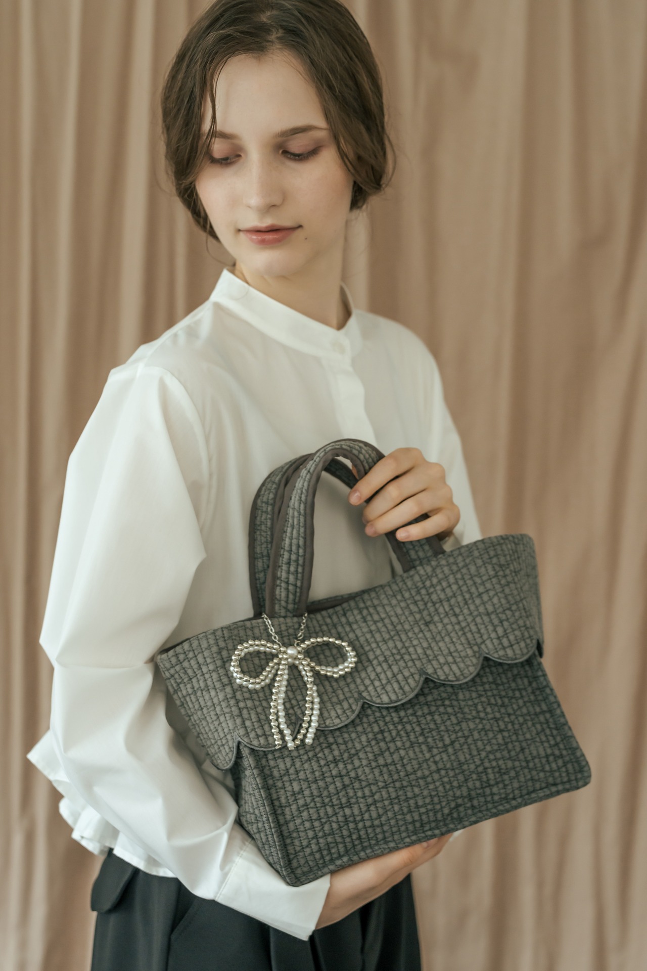 予約【Square Tote】Scallop Small