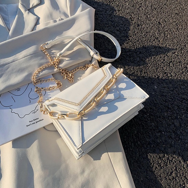 品質のレディースバッグ2020人気の新しいネット赤ファッションチェーンショルダーメッセンジャーバッグテクスチャ小さな正方形バッグ潮 Tiancai_Wing_Bag3590760