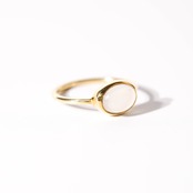 【12号】ムーンストーン リング（プチ）