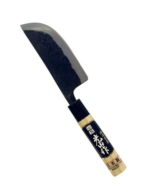 【数量限り】豊稔企販(Hounen Kihan) 豊稔(HOUNEN) 黒打 収穫包丁(両刃) HT-8103
