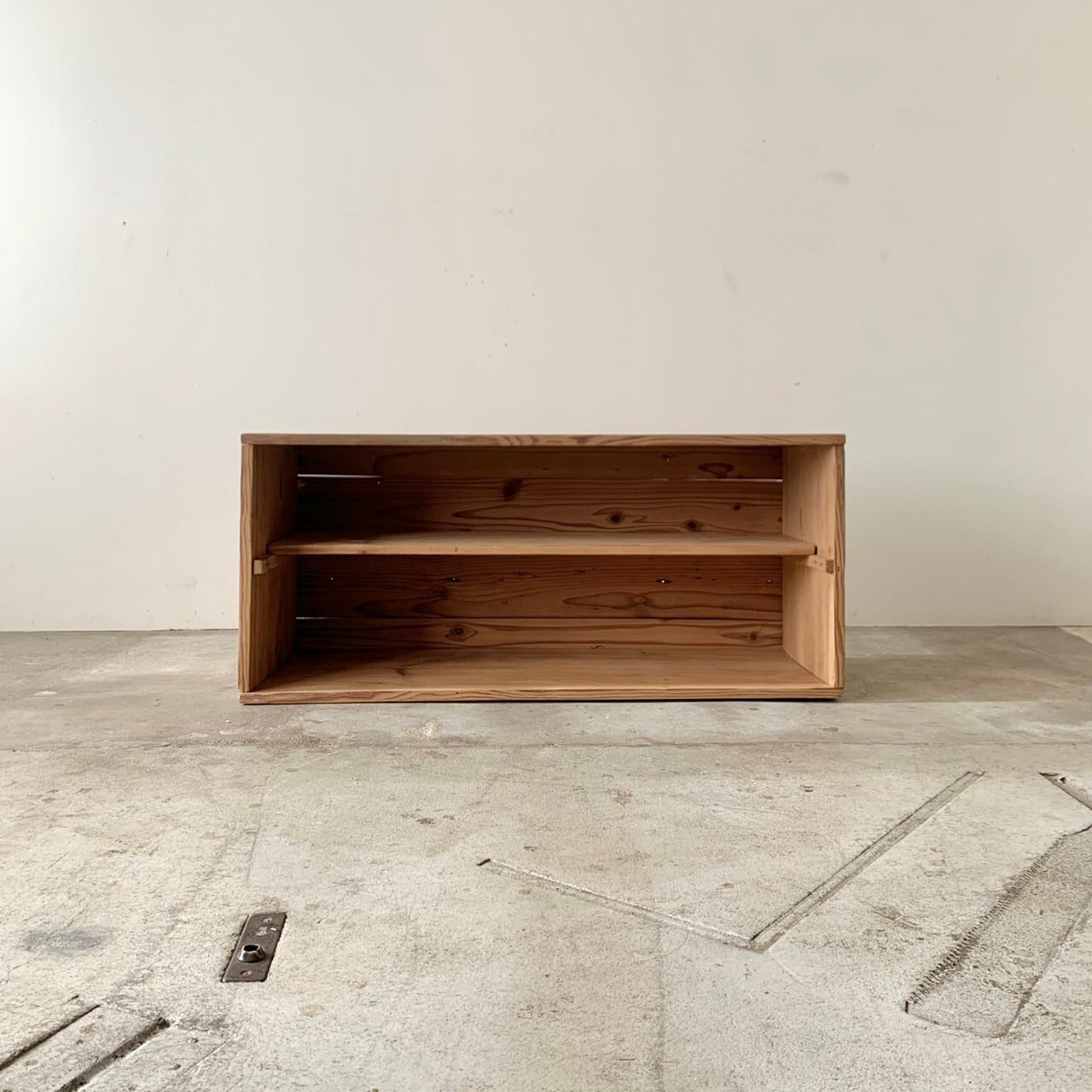 棚　ディスプレイ棚　古家具　0764