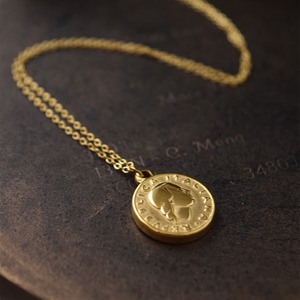 ペアイタリアンコインネックレス