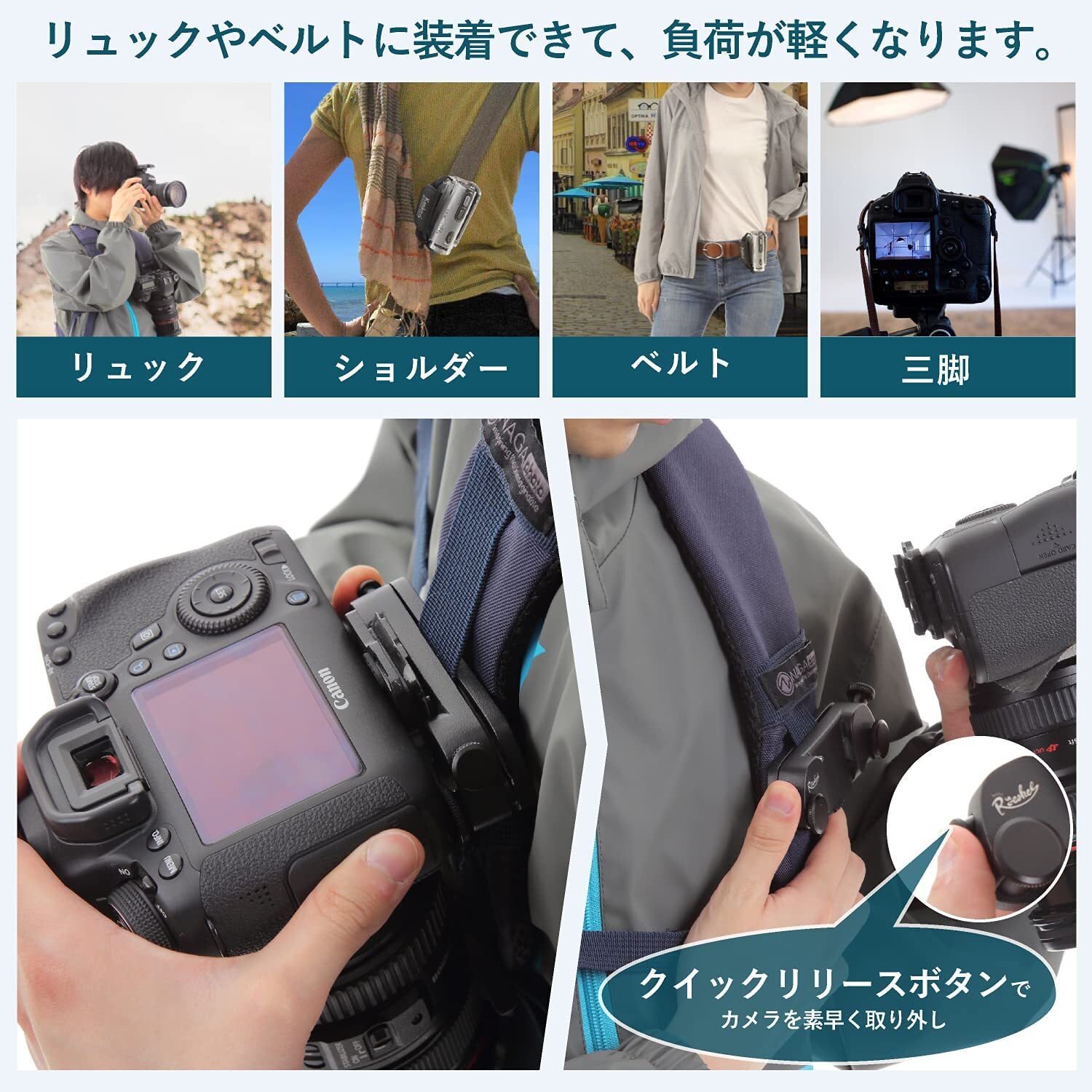 一眼レフ Canon EOS 60D 超広角レンズ 三脚 エヴァ ストラップ付