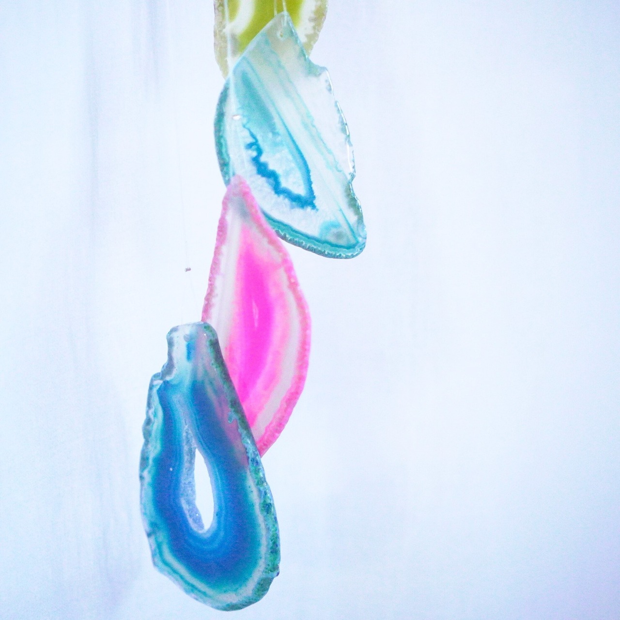 Dream Beach 10 - アゲートヒーリングチャイム / Agate Sun Catcher Wind Chime 1010