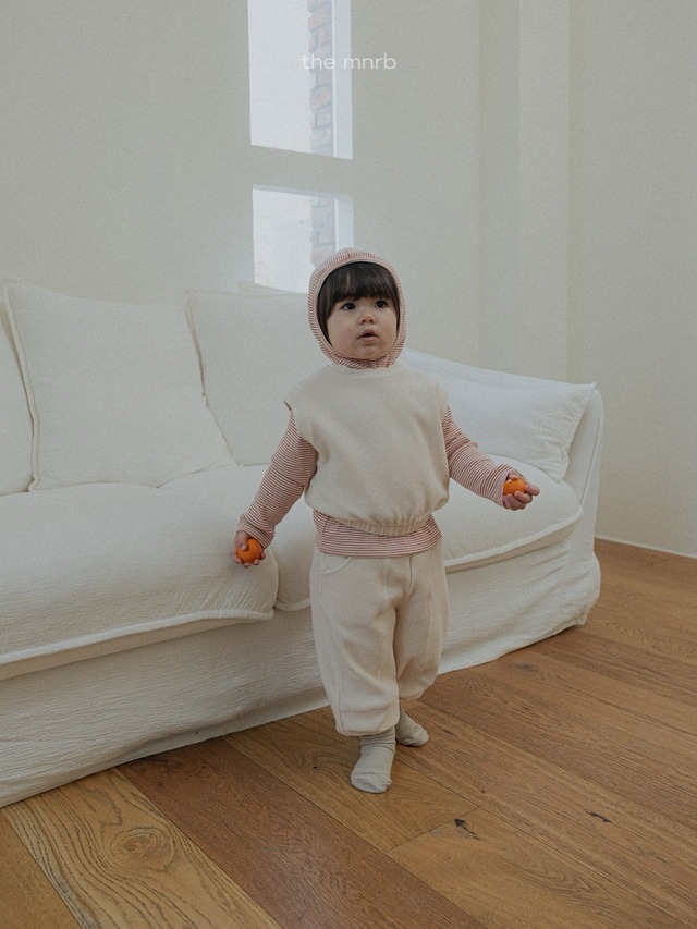 【即納】minirobe/Aple Vest & pants set