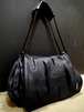 2014希少◆ALEXANDER WANG アレキサンダーワン ユニセックス ファーｘレザー チェーンショルダー トート バッグ 黒◆ レイヤードがお洒落♪