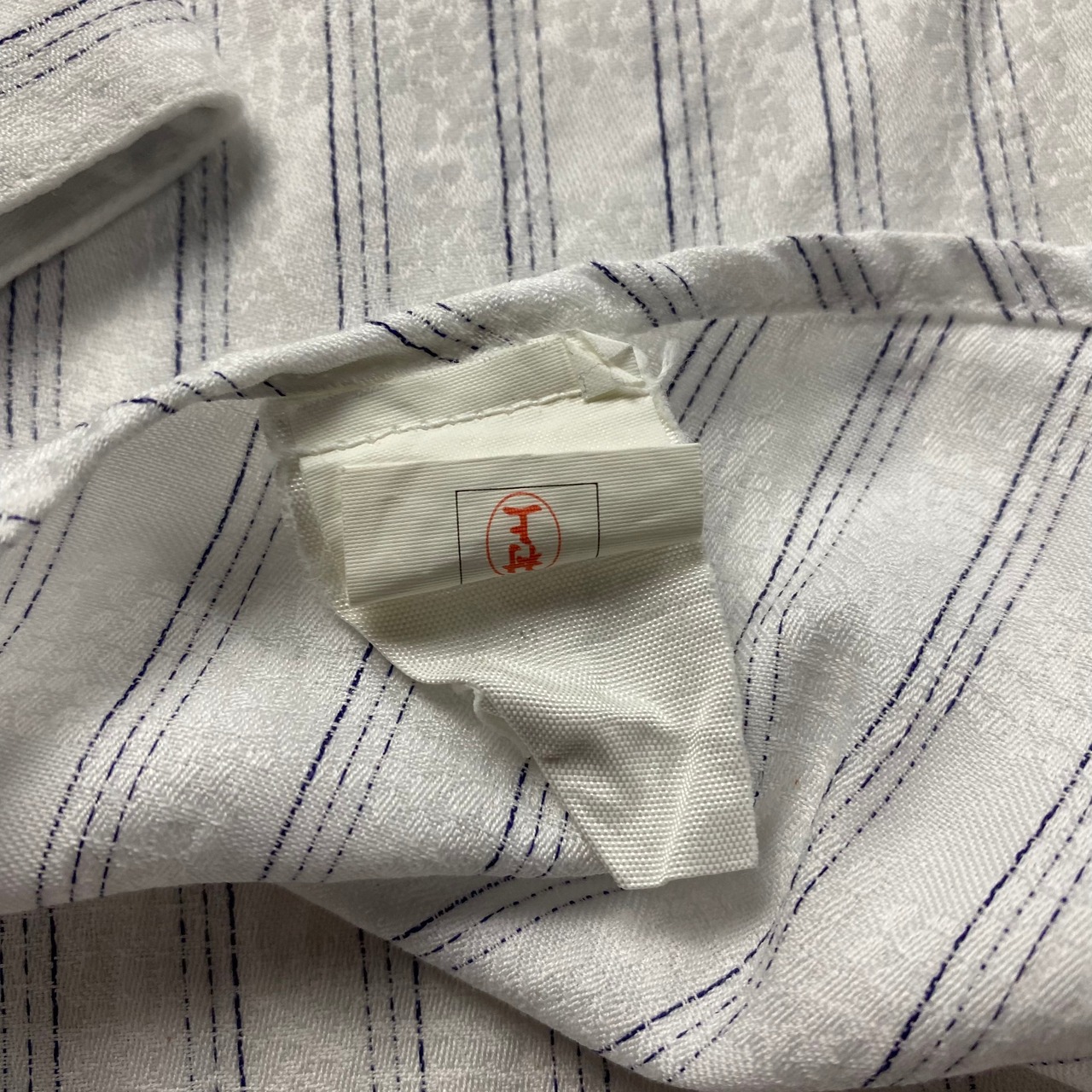 GIANNI VERSACE animal plaid woven × stripe shirt