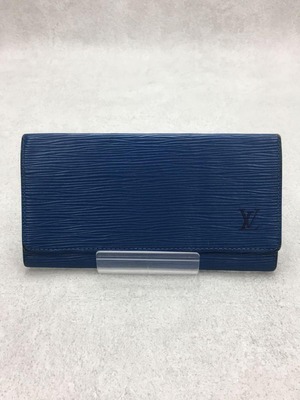 LOUIS VUITTON(ルイヴィトン)エピポルトエンカルトクレディ札入れ/ブルー