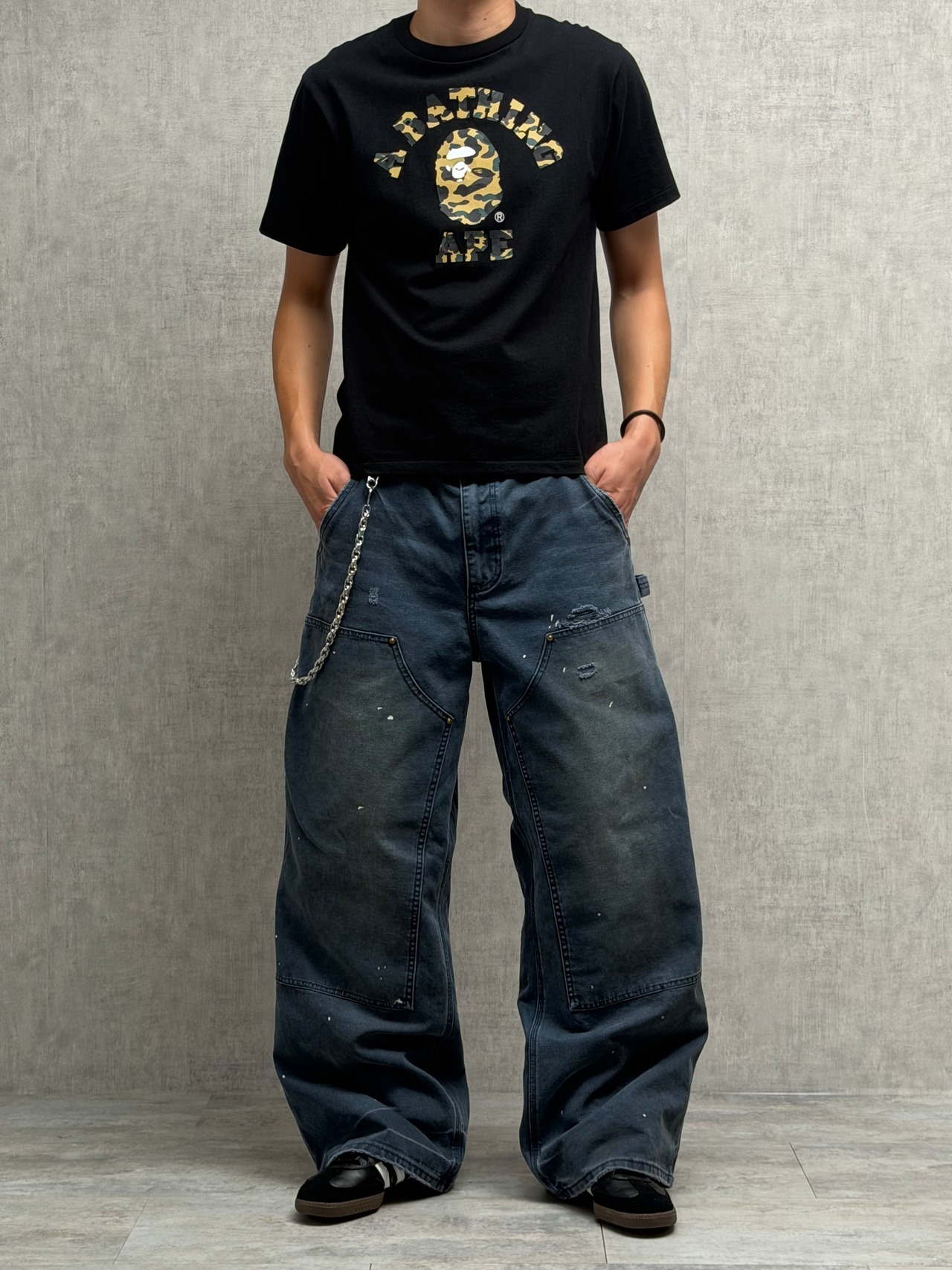 Midnight Double Knee Pants