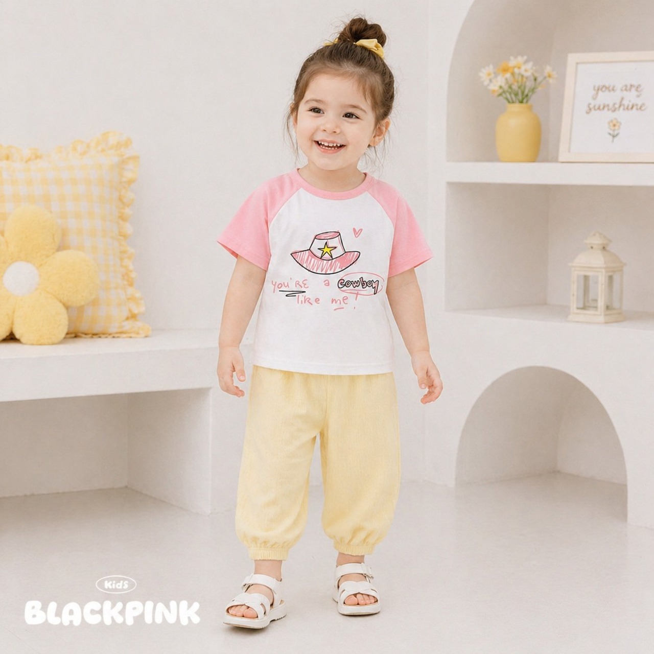 [BLACKPINK] Summer Cool Relax Pants (2XL) / [블랙핑크] 썸머쿨고쟁이 (2XL)