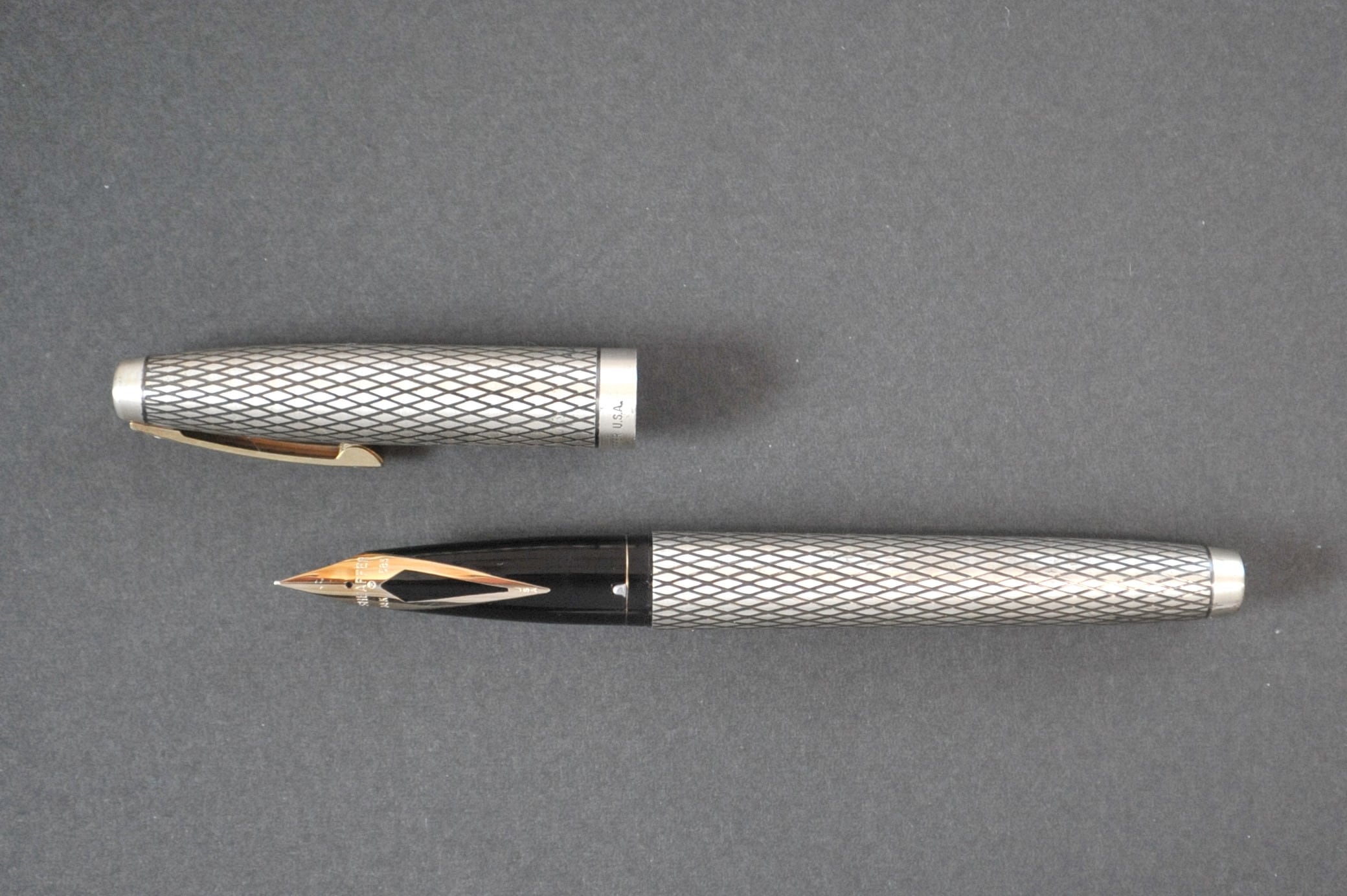 70s シェーファー インペリアル シルバー SHEAFFER IMPERIAL （極細字
