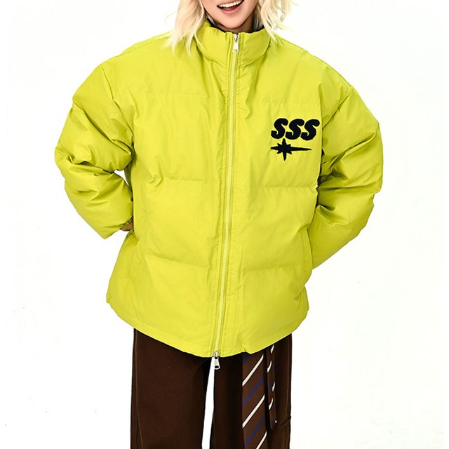 バックロゴスターエッジボリュームジャケット 2col   R01208