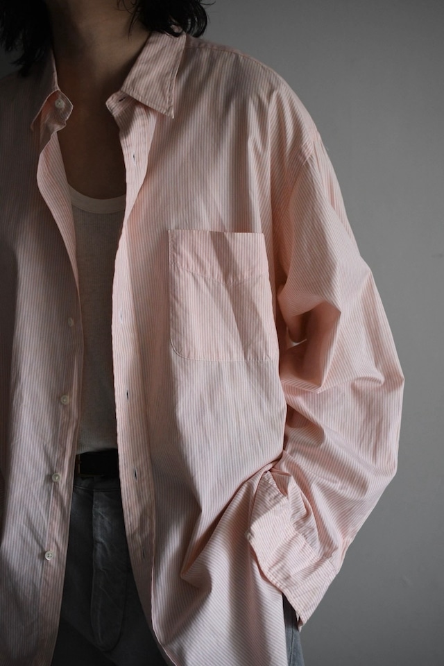 OK/90's "polo by Ralph Lauren" 〜The Big Dress Shirt〜 stripe dress shirt
