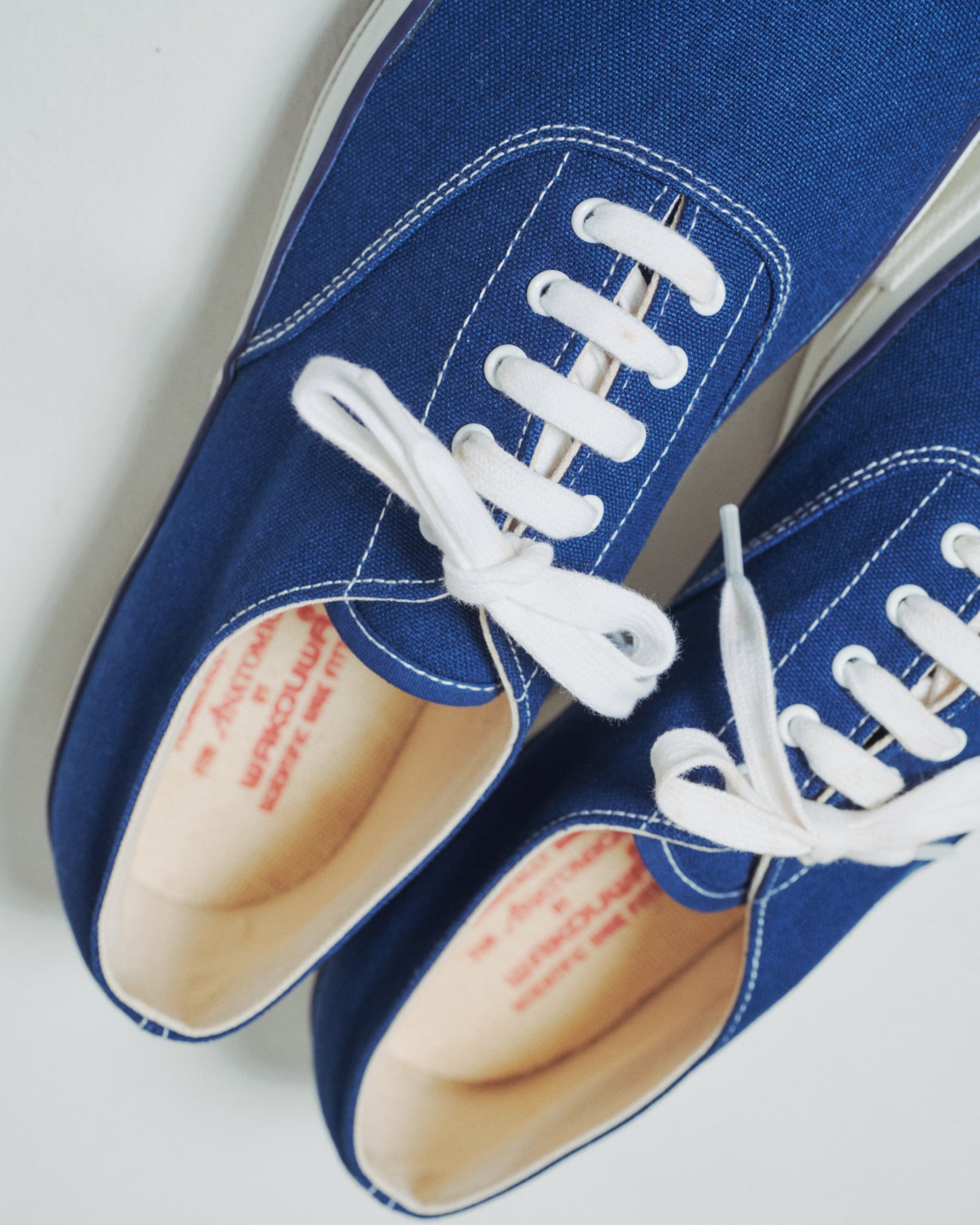 未使用】 ANATOMICA WAKOUWA deck shoes sneaker NAVY Alden last