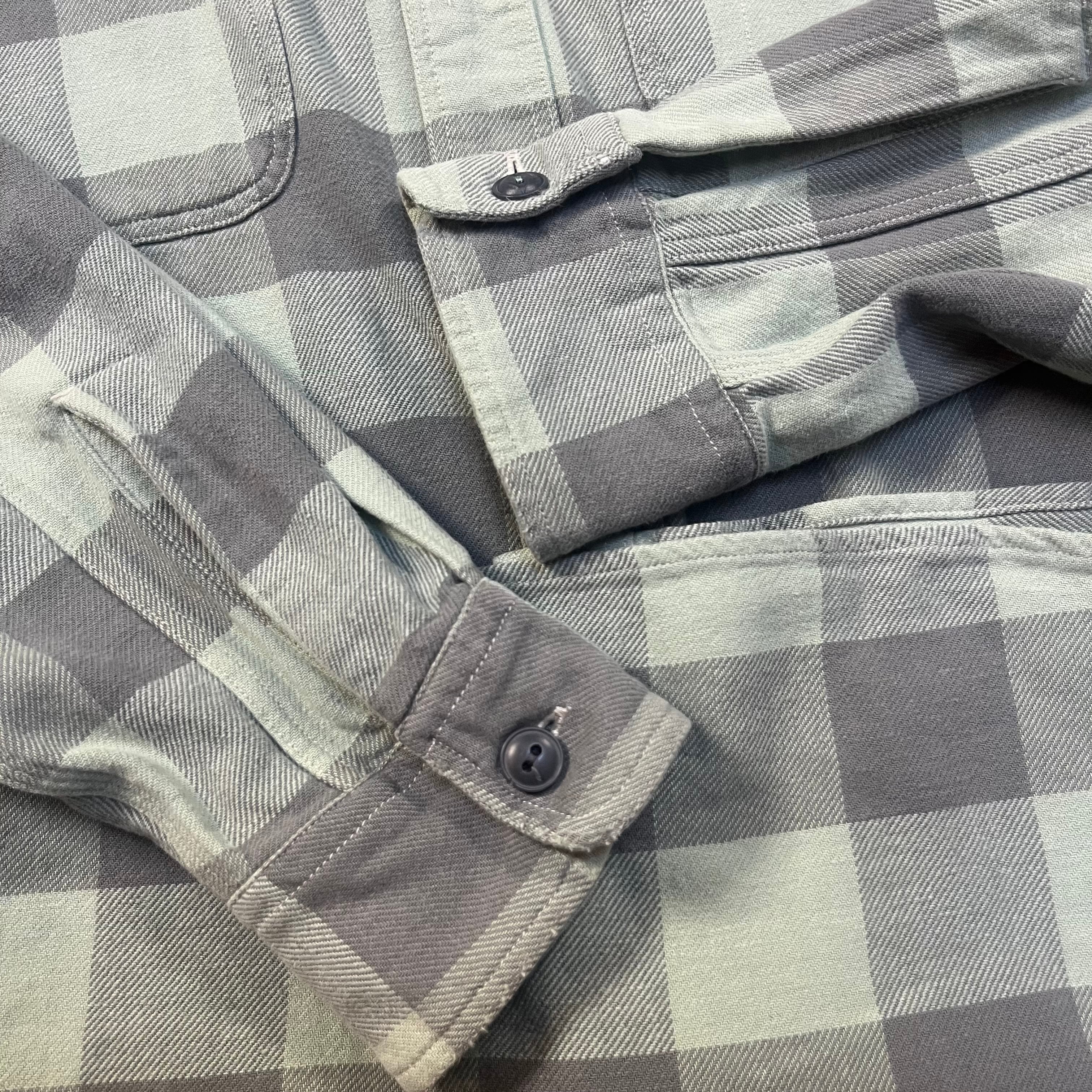 RRL ラルフローレン ネルシャツ ブロックチェック S | 古着屋DIGDIG RRL ラルフローレン ネルシャツ ブロックチェック S | 古着屋DIGDIG