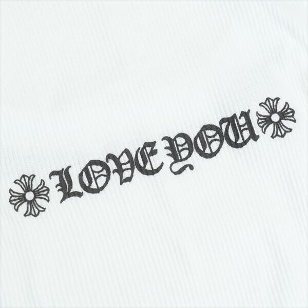 Size【L】 CHROME HEARTS クロム・ハーツ LOVE YOU RIB TANK WHITE