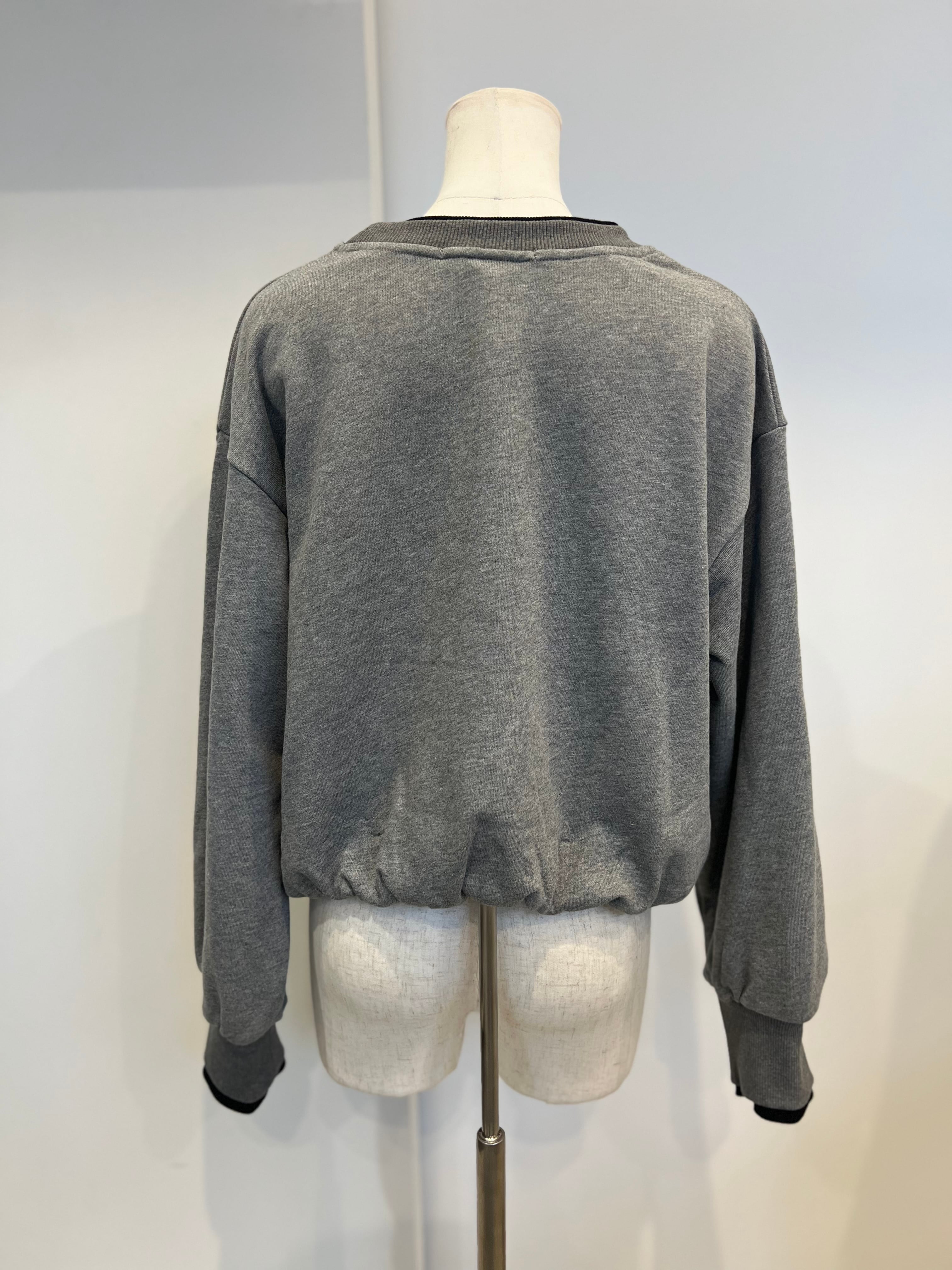 【SELECT】配色レイヤードバルーンプルオーバー 25-0679