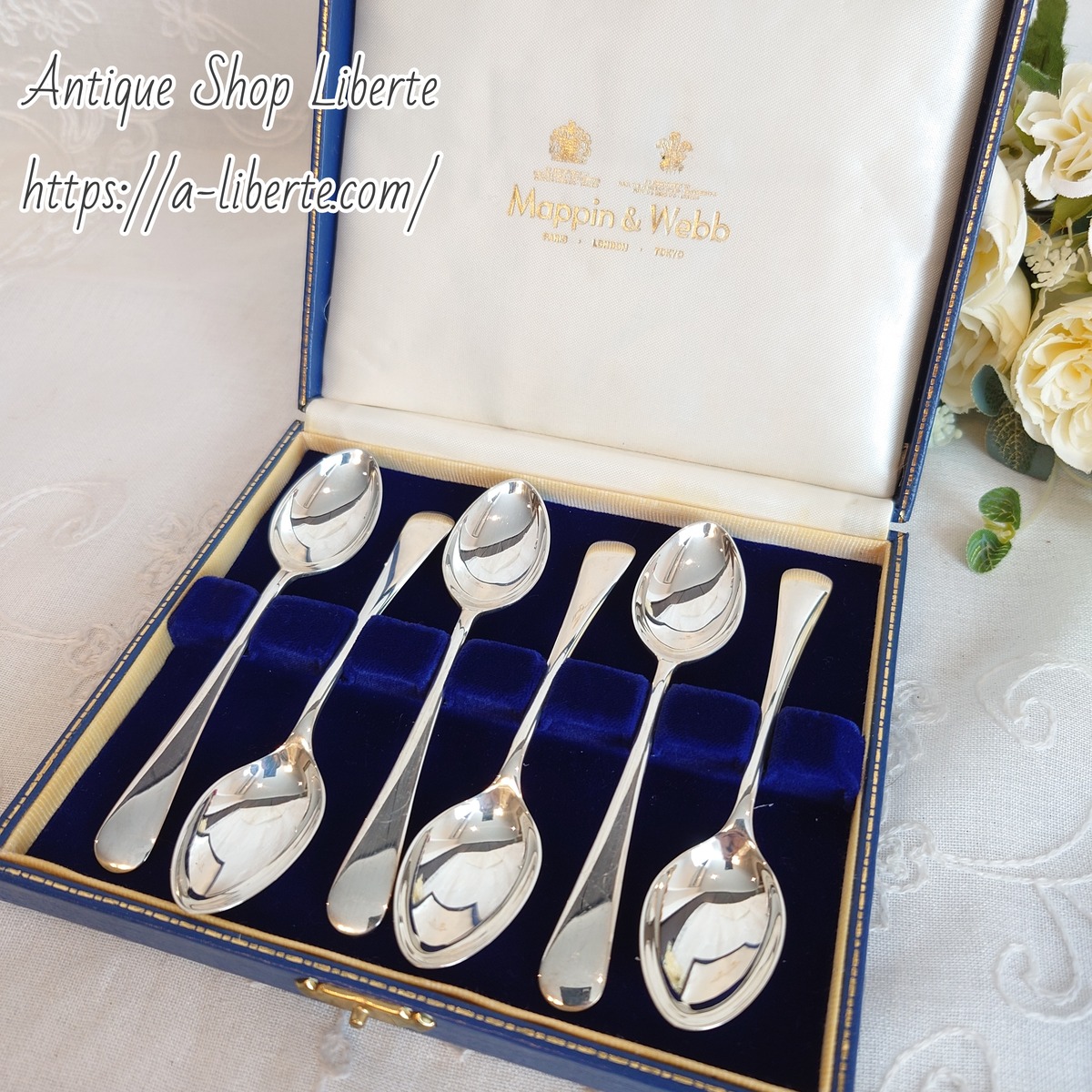 Mappin＆Webb スプーン 6本組 シルバープレート | アンティーク 