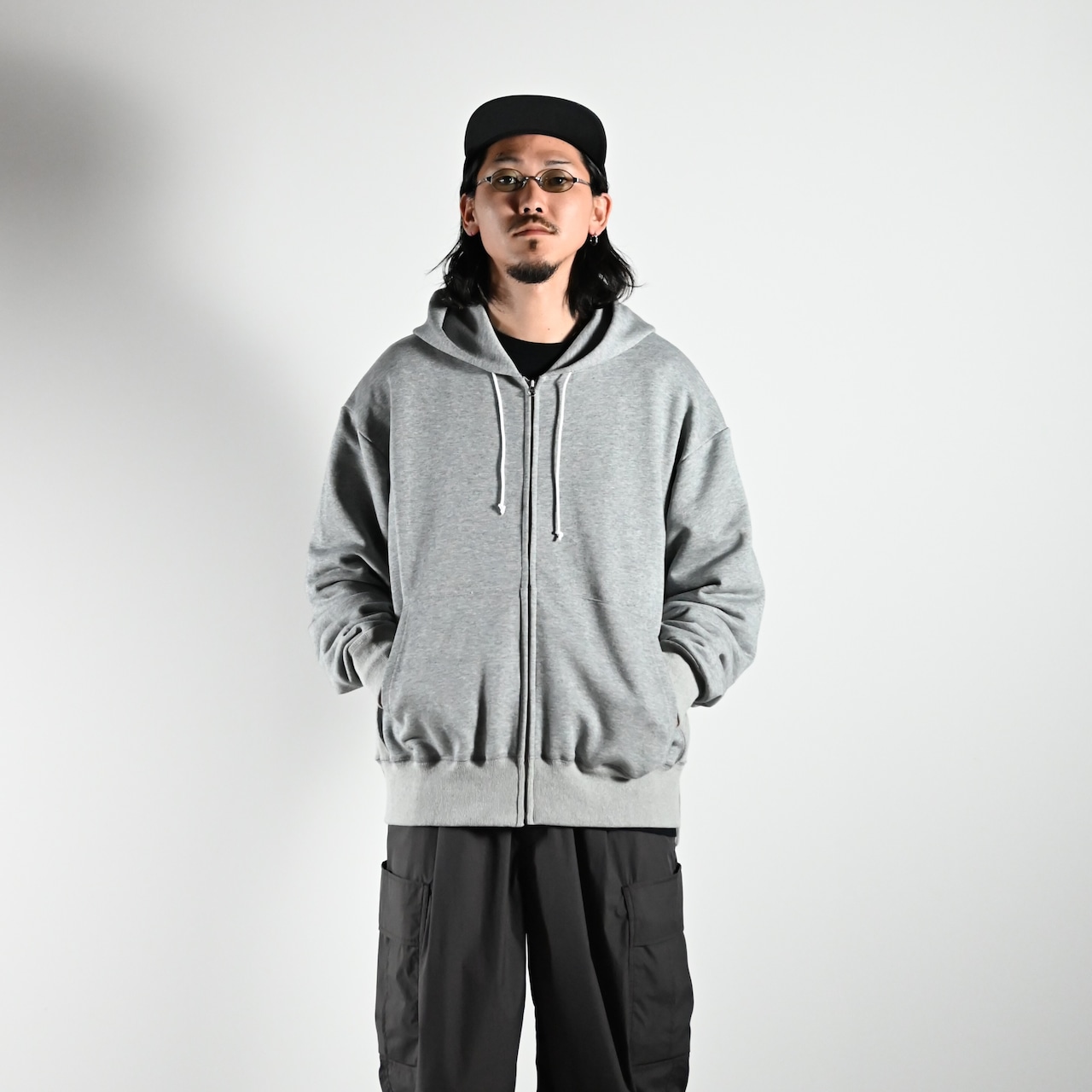 product twelve / High Count Wool Ripstop Duffle Coat コーディネート2