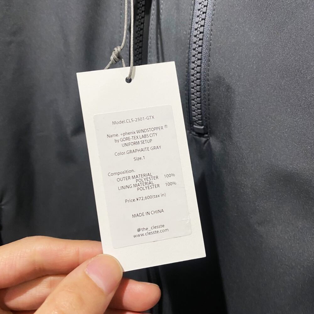 大値下！新品CROSS PRERACE JACKET Lサイズ背面裏起毛タグ付 BLUE LABEL / BLACK LABEL CRESTBRIDGE｜【一部店舗限定】ウェザー