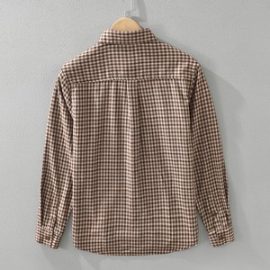 【M-3XL】Retro Check Long Sleeve Shirt / レトロチェック 長袖シャツ