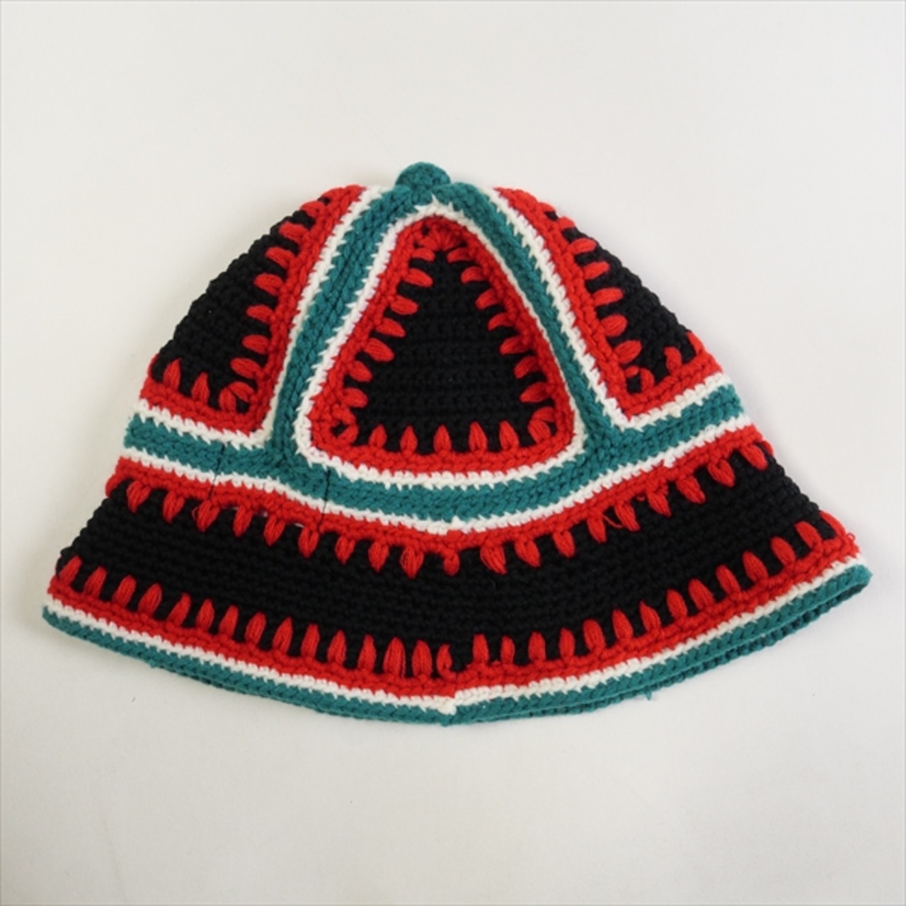Size【S/M】 SUPREME シュプリーム 23SS Crochet Edge Hat ハット 黒 