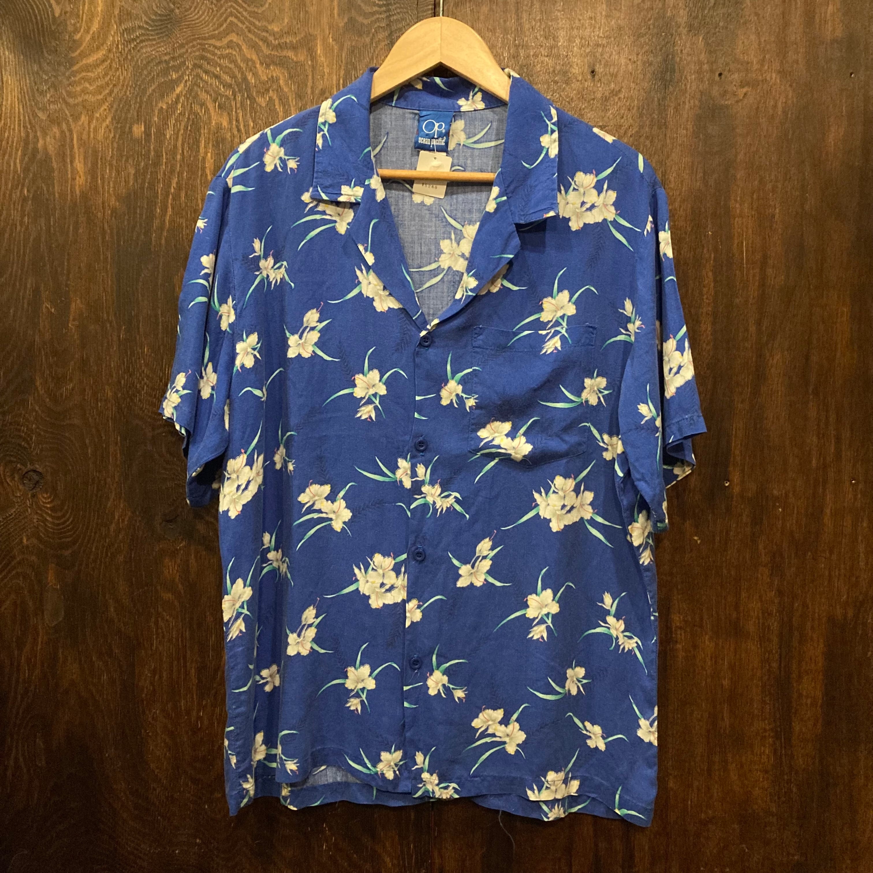 OceanPacificビンテージコットンアロハシャツ(アメリカ製)