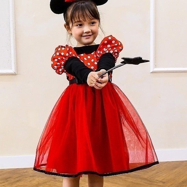 【即納】<minirecipe>  Minnie one-piece