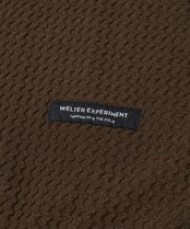 CALORA FLEECE HOODED PULLOVER_DARK BROWN
