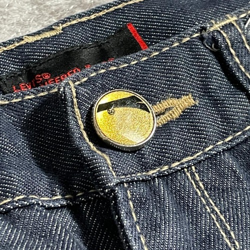 【W34 L32】europe levi's blue engineered 詳細写真5