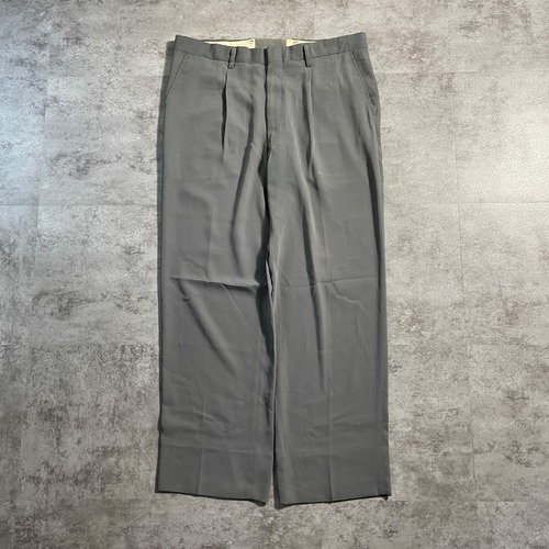 90s BALENCIAGA dress pants gray slacks