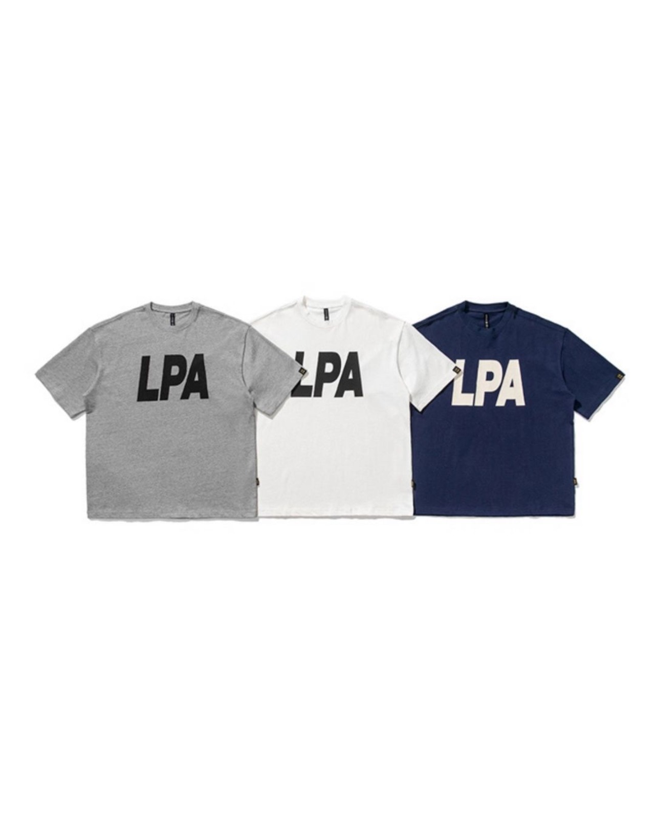 【LPA】プリントボックスシルエットTシャツ　S0048
