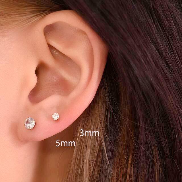 クリスタルカット片耳用ピアス クリスタルカット 片耳用ピアス クリスタルカット 片耳用ピアス