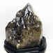 14.1Kg モリオン 黒水晶 原石 エレスチャル 台座付属 一点物 191-561