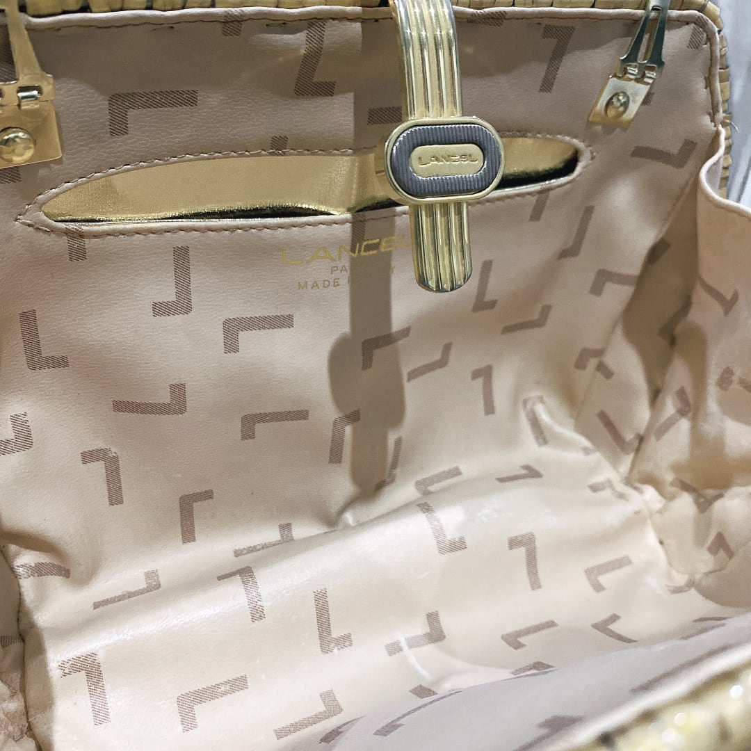 < LANCEL > ランセルヴィンテージラタンショルダーバッグ | JVINTAGE ジェイヴィンテージ