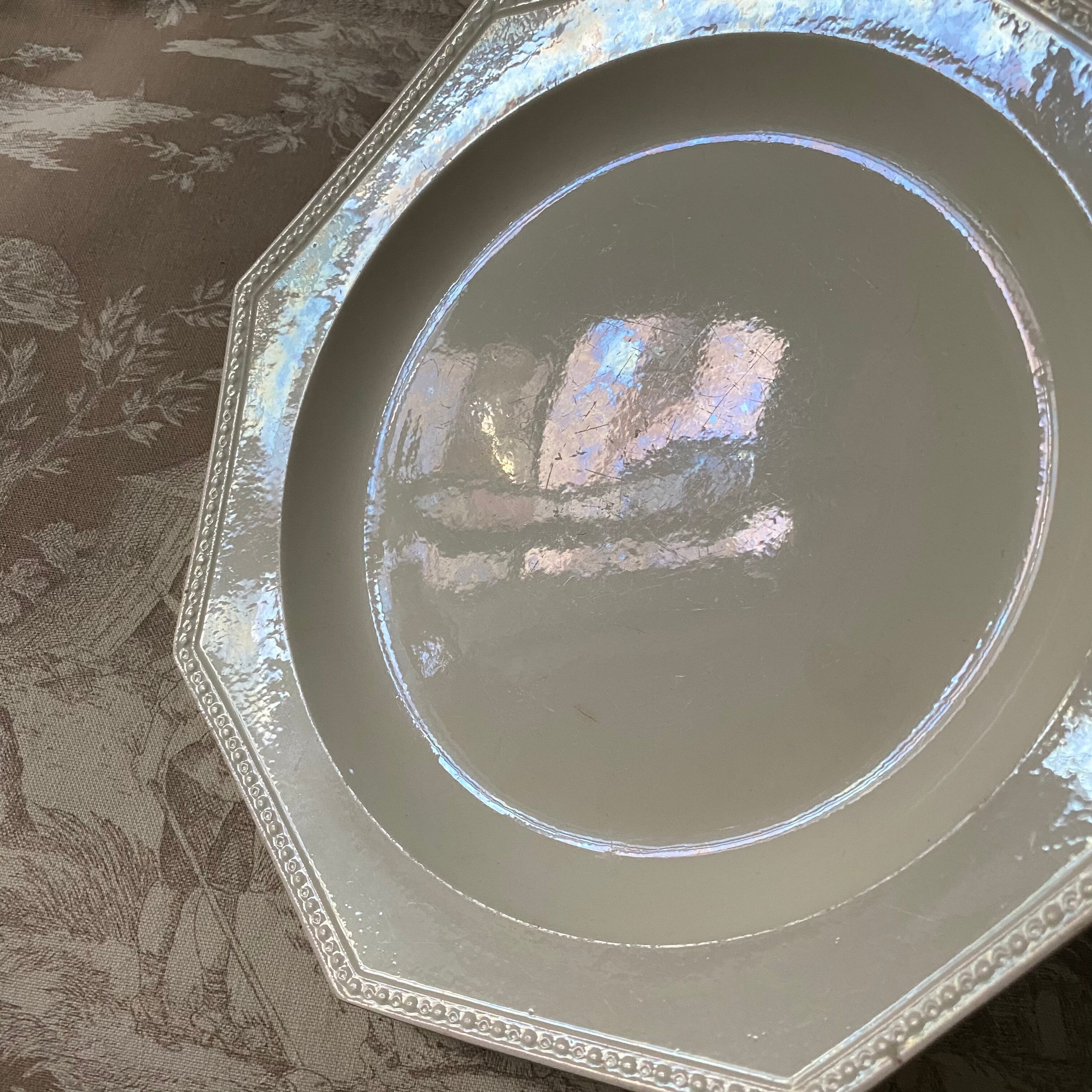 18世紀~シャンティイー*オクトゴナル平皿 | Logisロジ アンティークス