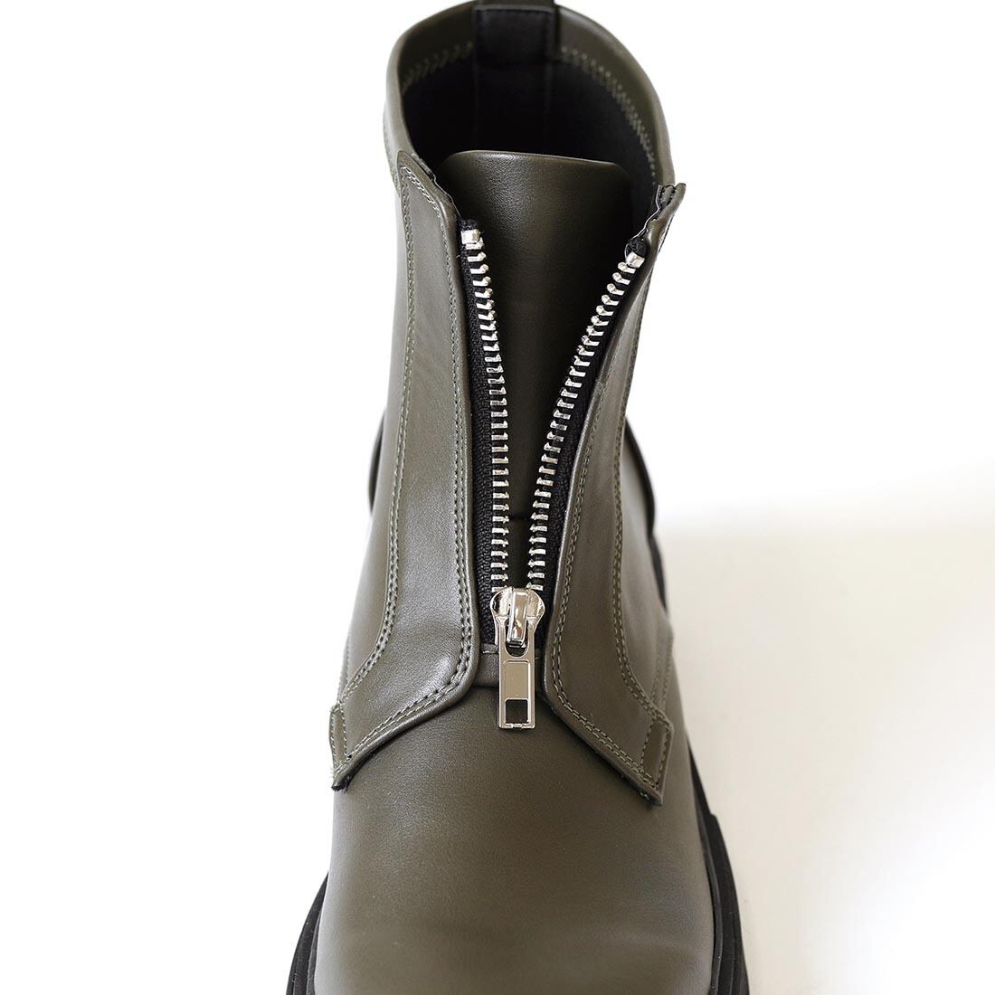 厚底フロントジップブーツ(3カラー) | RiiiKa Shoes 厚底フロントジップブーツ(3カラー) | RiiiKa Shoes