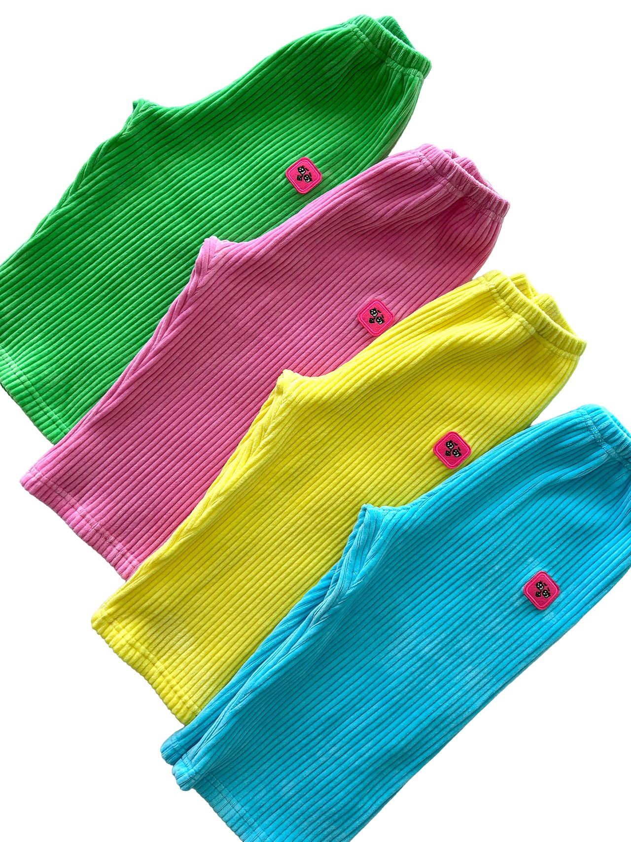 SWEET! Velour Pants - Yellow