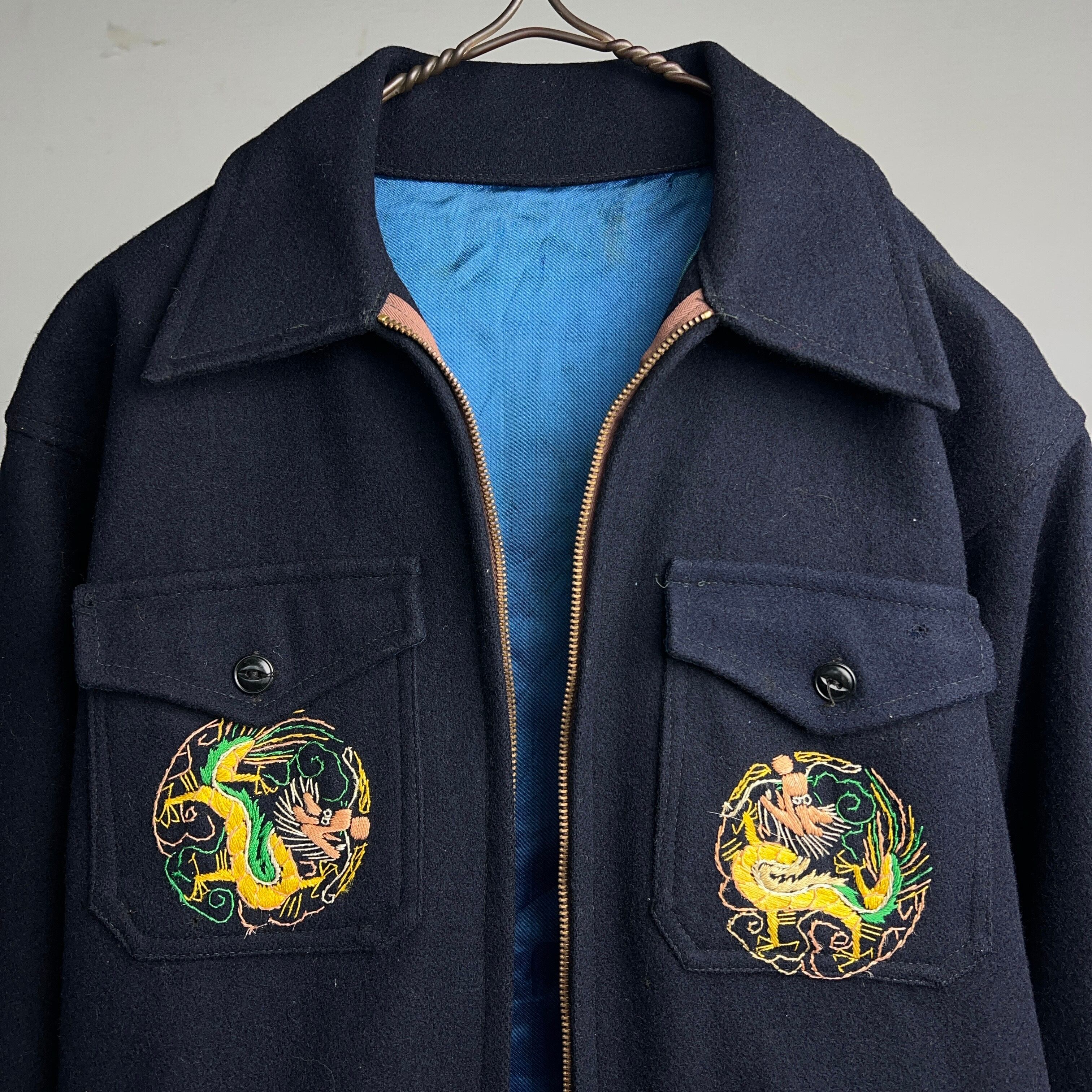 1950's Souvenir Embroidered Wool Jacket 50年代 スーベニア 刺繍