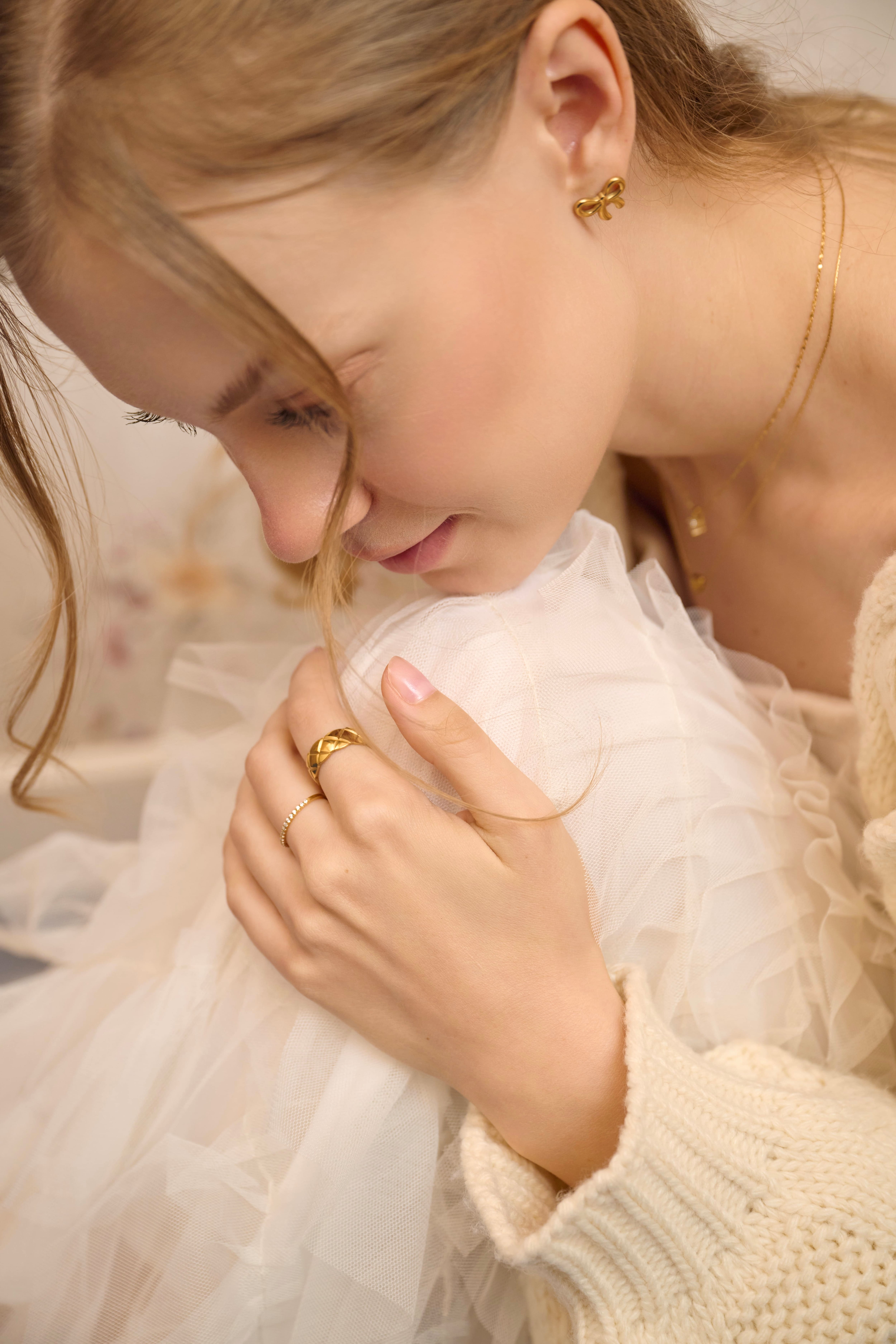 316L frill line ring #r43 | apire