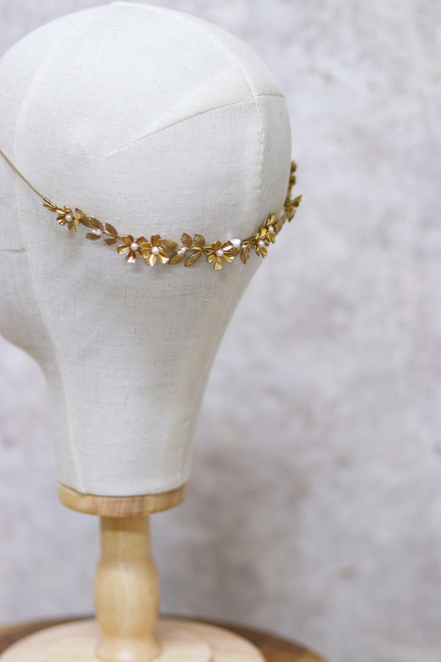 gold × pearl Ⅳ headband