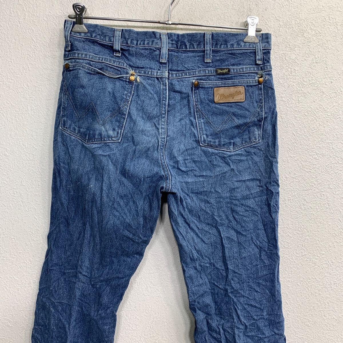 Wrangler デニムパンツ W34 ラングラー 936DEN ブルー コットン