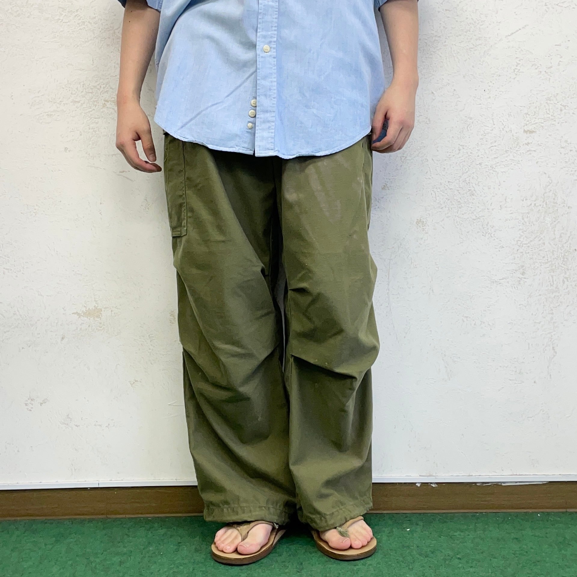 74'y U.S.Military M-65 field pant size/LARGE-REGULAR ミリタリー