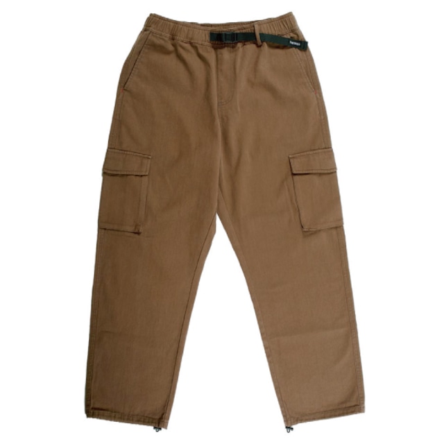 THEORIES / TRAIL CARGO PANTS / LIGHT BROWN.HERRINGBONE