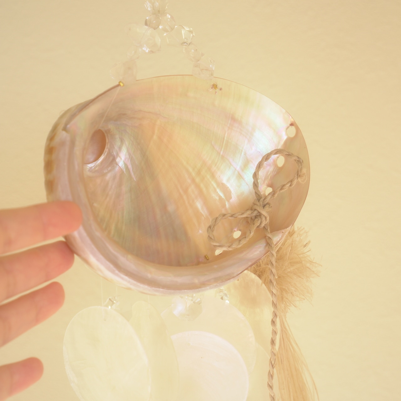 Origin Water Chime ✧ 2 Pink Beige / 起源の水の光と音 / Ocean Origin Light