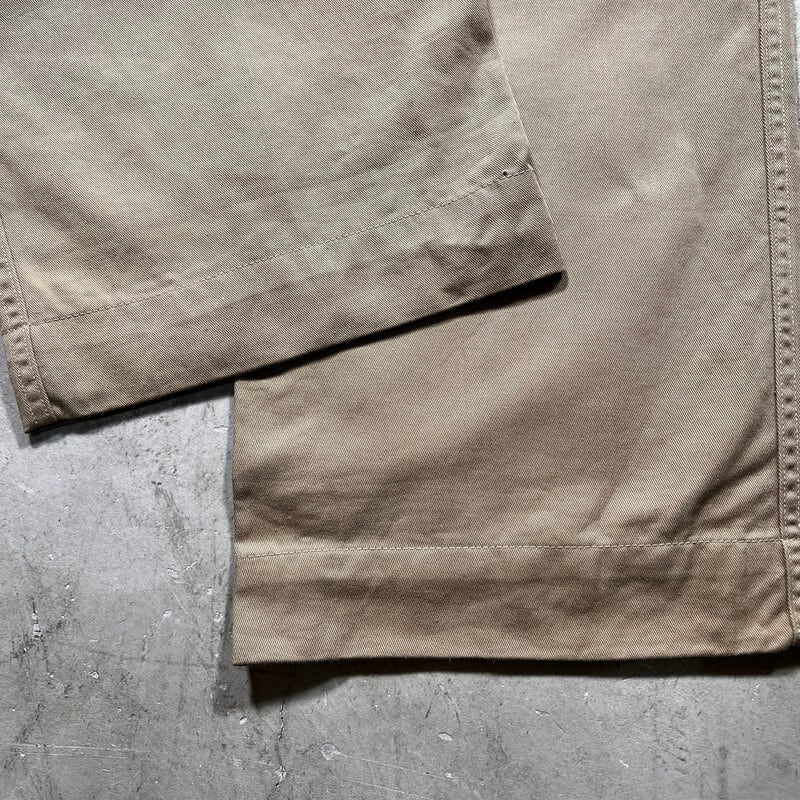 40's~ U.S.MARINE CORPS チノトラウザーズ USMC バックポケット